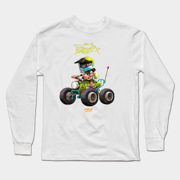 Billie Long Sleeve T-Shirt by Victor13